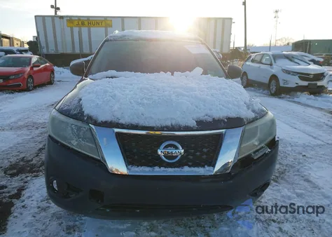 2015 Nissan Pathfinder Platinum/S/Sl/Sv из США, поврежденный, VIN 5N1AR2MN4FC605931
